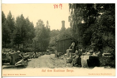 08817-Rochlitz-1907-Auf dem Rochlitzer Berge-Brück & Sohn Kunstverlag