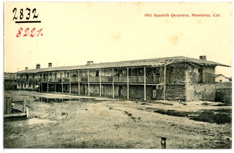 08221-Monterey-1906-Old Spanish Quarters-Brück & Sohn Kunstverlag