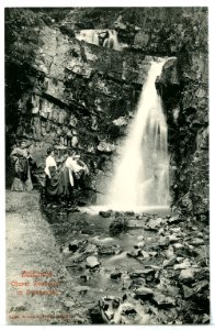 09266-Zellerfeld-1907-Wasserfall im Spiegeltale-Brück & Sohn Kunstverlag