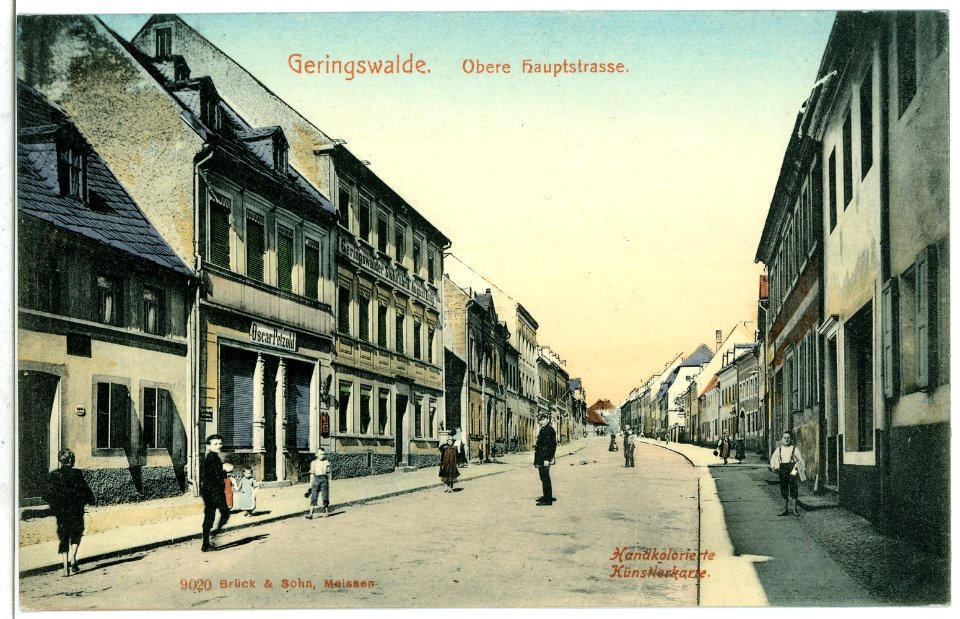 09020-Geringswalde-1907-Obere Hauptstraße-Brück & Sohn Kunstverlag