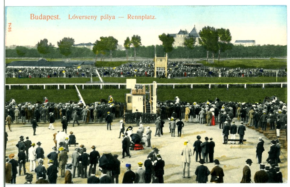 09484-Budapest-1908-Rennplatz-Brück & Sohn Kunstverlag