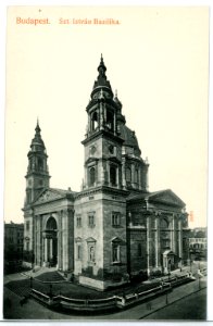 09486-Budapest-1908-St. Istvan - Basilika-Brück & Sohn Kunstverlag