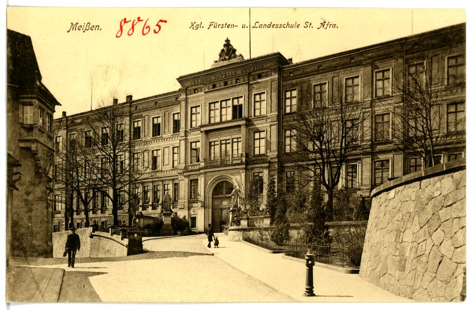 08865-Meißen-1907-Fürsten & Landesschule St. Afra-Brück & Sohn Kunstverlag