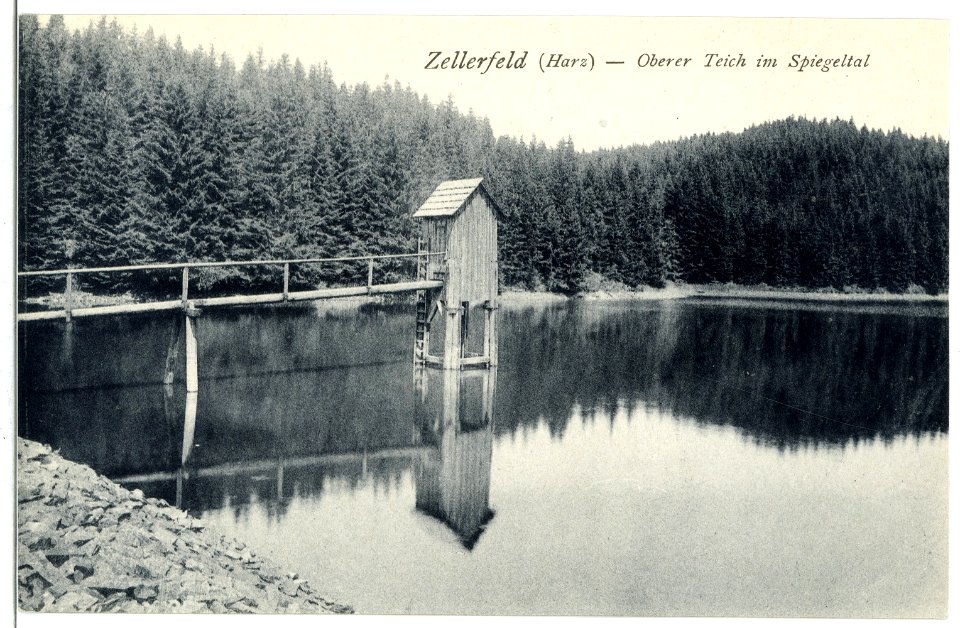 09269-Zellerfeld-1907-Oberer Teich im Spiegeltal-Brück & Sohn Kunstverlag