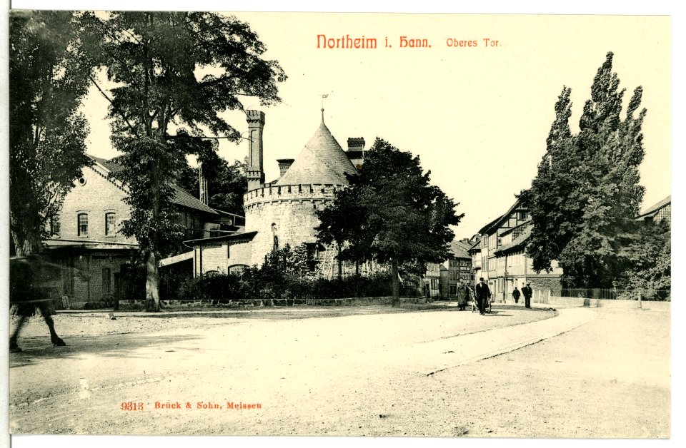09313-Northeim-1907-Oberes Tor-Brück & Sohn Kunstverlag