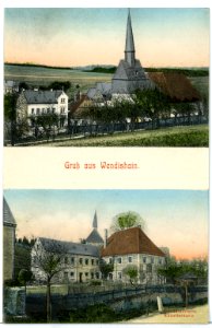 08761-Wendishain-1907-Kirche und Dorf-Brück & Sohn Kunstverlag