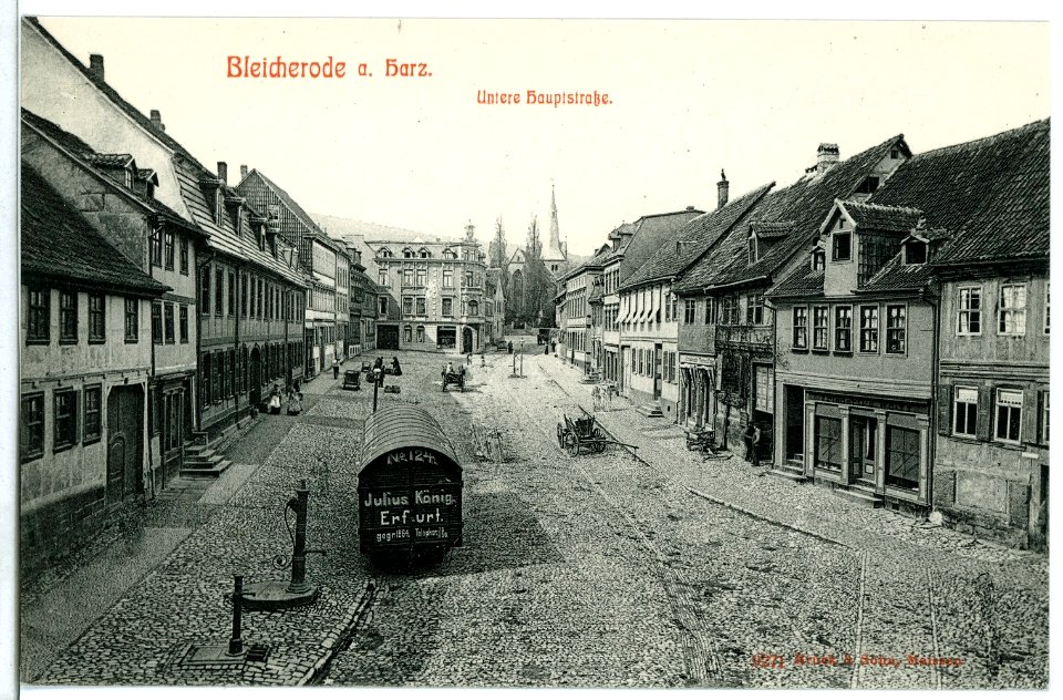 09271-Bleicherode-1907-Untere Hauptstraße-Brück & Sohn Kunstverlag