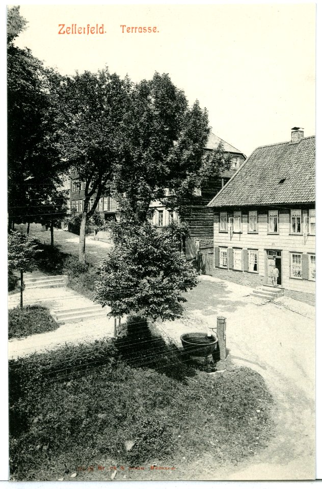 09265-Zellerfeld-1907-Terrasse-Brück & Sohn Kunstverlag