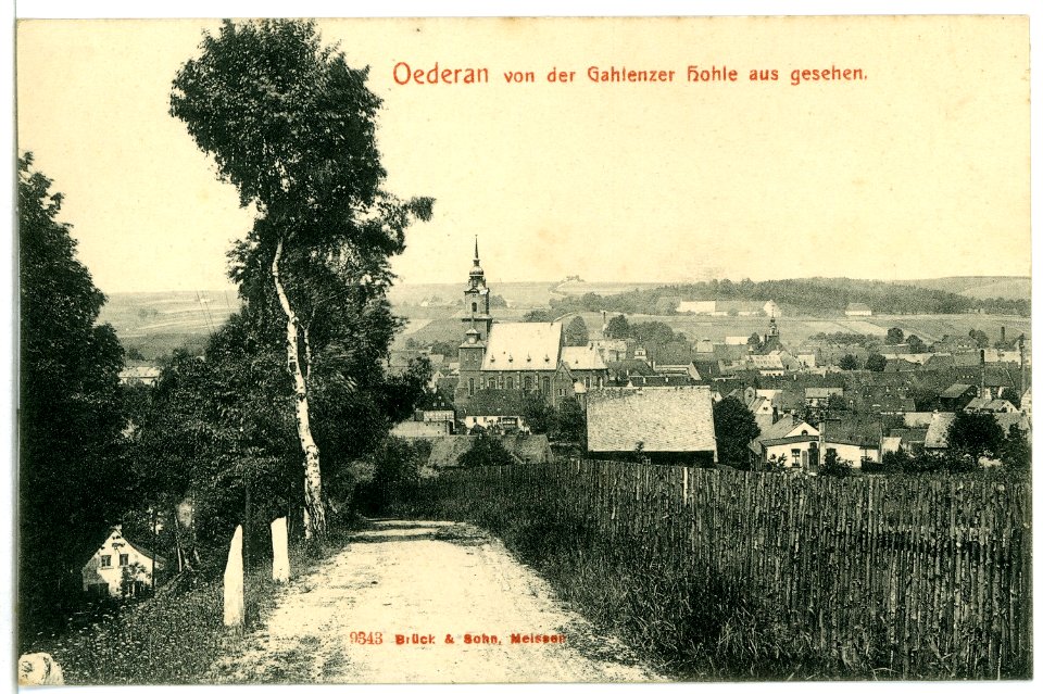 09343-Oederan-1907-Blick auf Oederan von der Gahlenzer Höhe-Brück & Sohn Kunstverlag