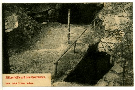 08855-Ehrenfriedersdorf-1907-Greifensteine - Stülpnerhöhle-Brück & Sohn Kunstverlag