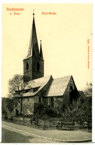 09293-Nordhausen-1907-Petrikirche-Brück & Sohn Kunstverlag