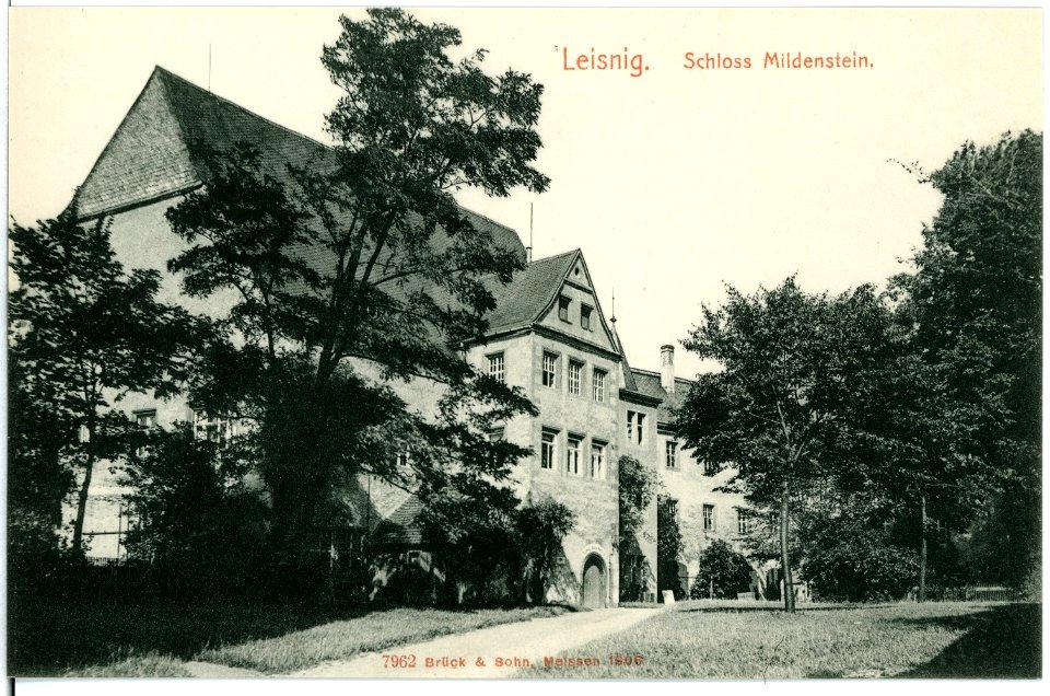 07962-Leisnig-1906-Schloß Mildenstein-Brück & Sohn Kunstverlag