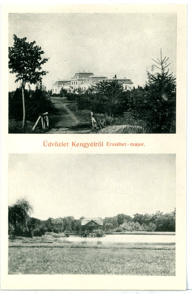 09245--1907-Üdvözlet Kengyelröl Erzsebet major-Brück & Sohn Kunstverlag