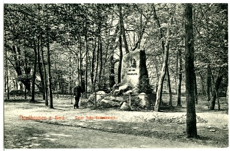 09286-Nordhausen-1907-Vater Jahn Gedenkstein-Brück & Sohn Kunstverlag