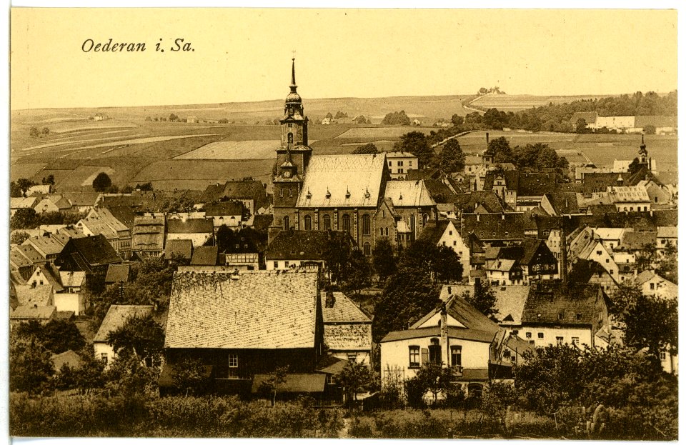 09340-Oederan-1907-Blick auf Oederan-Brück & Sohn Kunstverlag