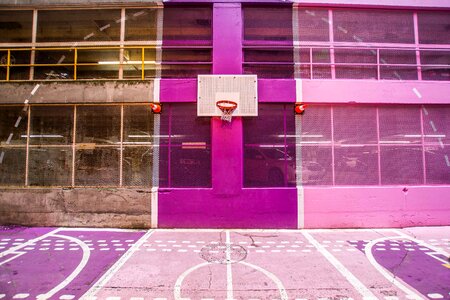 Court sport venue
