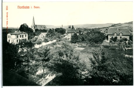 09315-Northeim-1907-Blick auf Northeim-Brück & Sohn Kunstverlag
