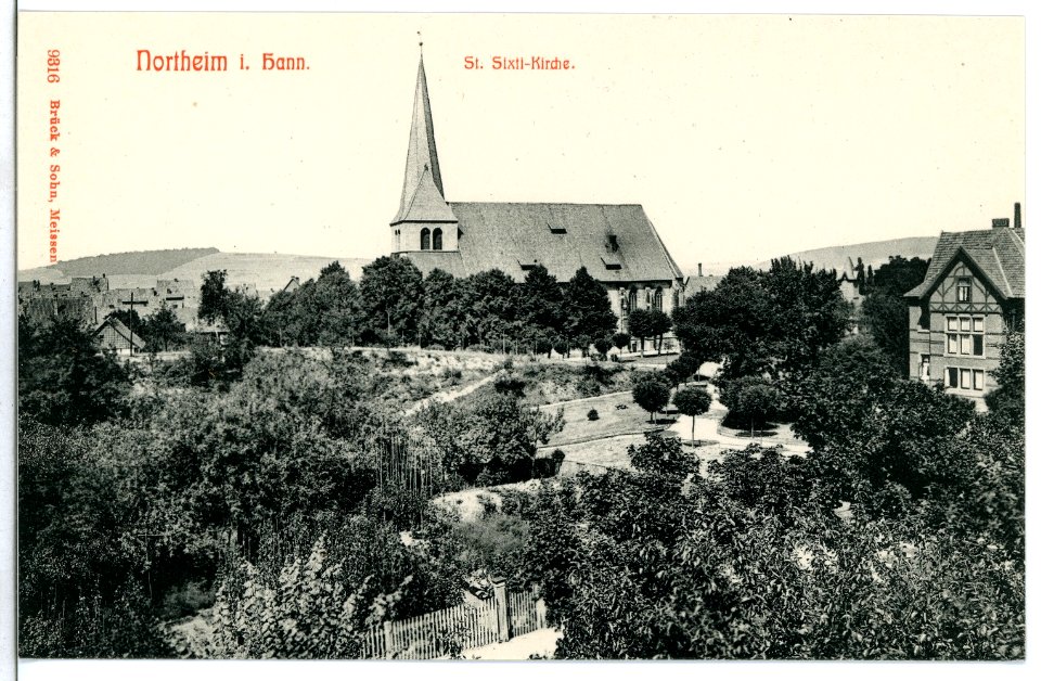 09316-Northeim-1907-St.-Sixti-Kirche-Brück & Sohn Kunstverlag