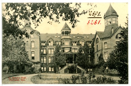 08281-Portland, Ore.-1906-St. Helens Hall-Brück & Sohn Kunstverlag