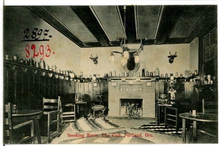 08293-Portland, Ore.-1906-Smooking Room, Elks Club-Brück & Sohn Kunstverlag