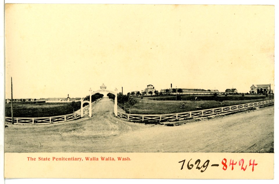 08424-Walla Walla-1906-The State Penitentiary, Walla Walla-Brück & Sohn Kunstverlag