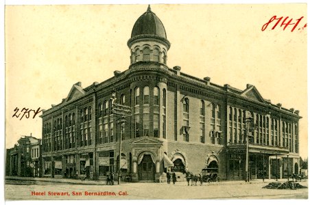 08141-San Bernardino-1906-Hotel Stewart-Brück & Sohn Kunstverlag