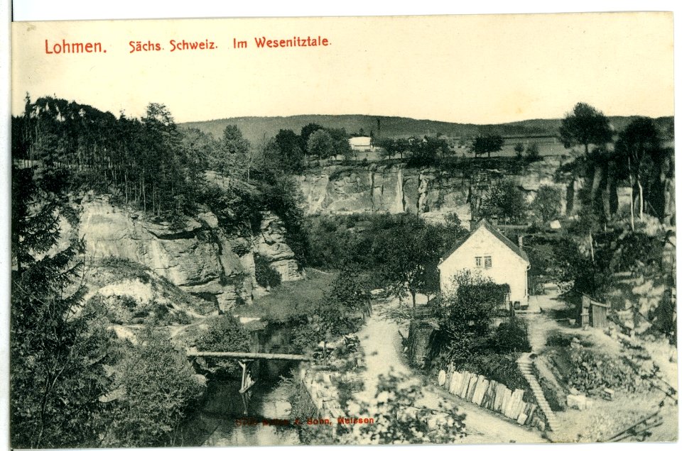 08765-Lohmen-1907-Im Wesenitztal-Brück & Sohn Kunstverlag