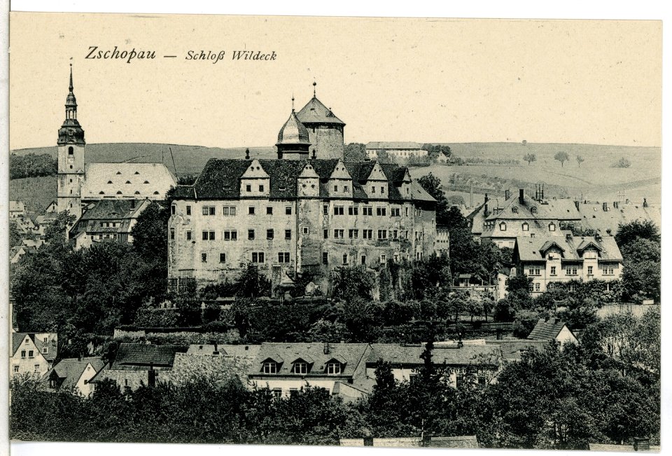 09360-Zschopau-1907-Schloß Wildeck-Brück & Sohn Kunstverlag