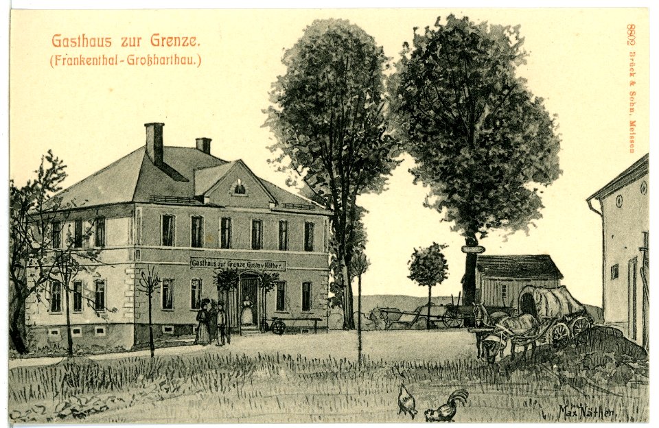 08802-Frankental-1907-Gasthaus zur Grenze-Brück & Sohn Kunstverlag