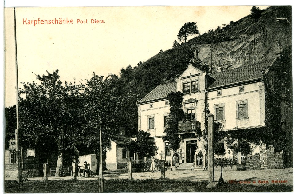 09465-Karpfenschänke-1908-Bei Meißen - Karpfenschänke-Brück & Sohn Kunstverlag