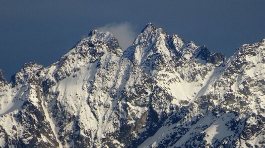 Landscape the high tatras nature
