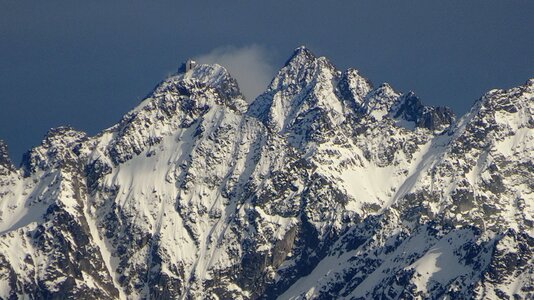 Landscape the high tatras nature photo