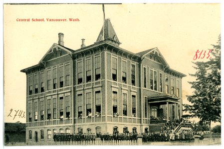 08135-Vancouver, Wash.-1906-Central School-Brück & Sohn Kunstverlag