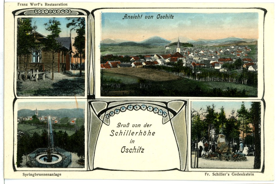08716-Oschitz-1907-Schillerhöhe-Brück & Sohn Kunstverlag