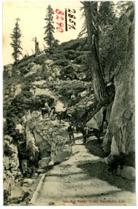 08240-Yosemite-1906-Glacier Point Trail-Brück & Sohn Kunstverlag