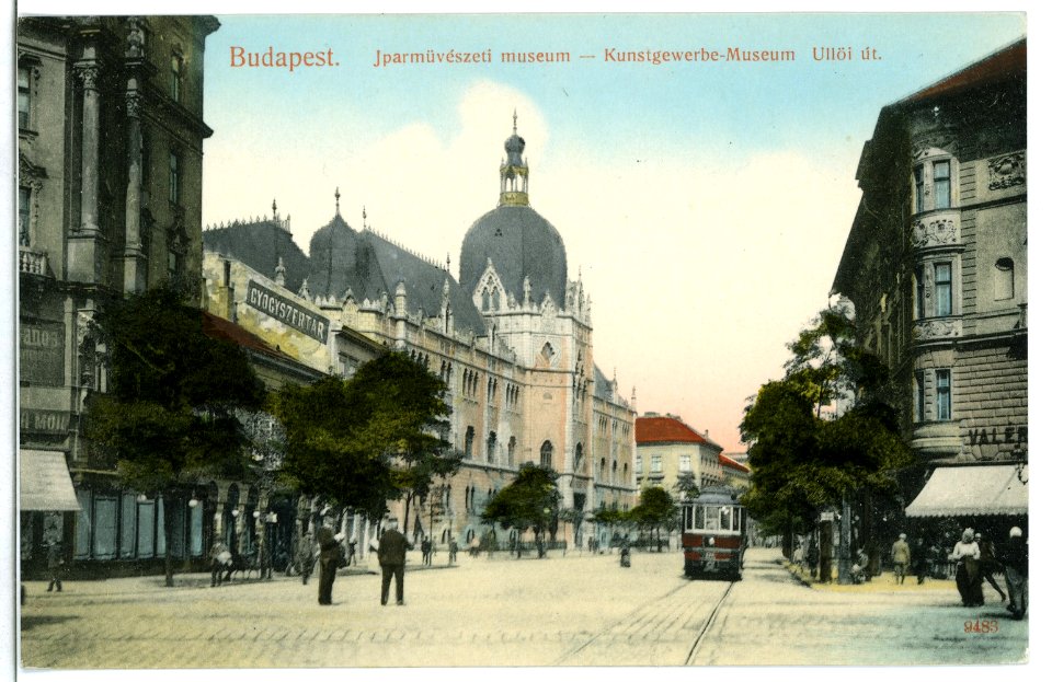 09483-Budapest-1908-Kunstgewerbe Museum-Brück & Sohn Kunstverlag