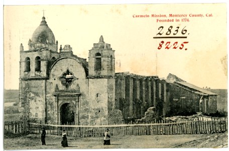 08225-Monterey County-1906-Carmelo Mission-Brück & Sohn Kunstverlag