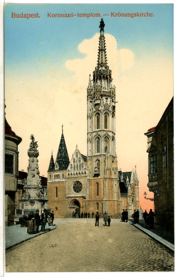 07985-Budapest-1906-Krönungskirche-Brück & Sohn Kunstverlag