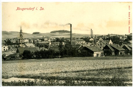 08077-Neugersdorf-1906-Blick auf Neugersdorf-Brück & Sohn Kunstverlag