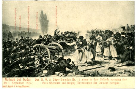 08507-Sedan-1907-Schlacht bei Sedan 1870-Brück & Sohn Kunstverlag