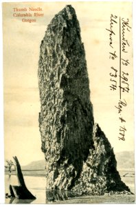 08354-Oregon-1906-Thumb Needle Columbia River-Brück & Sohn Kunstverlag