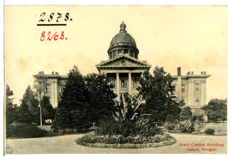 08268-Salem, Ore.-1906-State Capitol Building-Brück & Sohn Kunstverlag