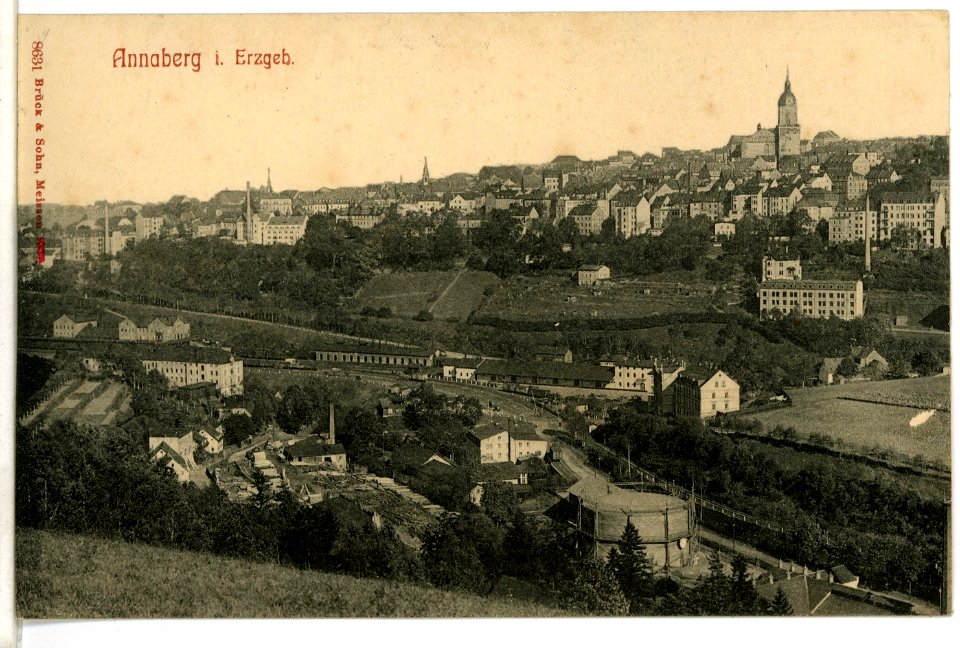 08631-Annaberg-1907-Blick auf Annaberg-Brück & Sohn Kunstverlag