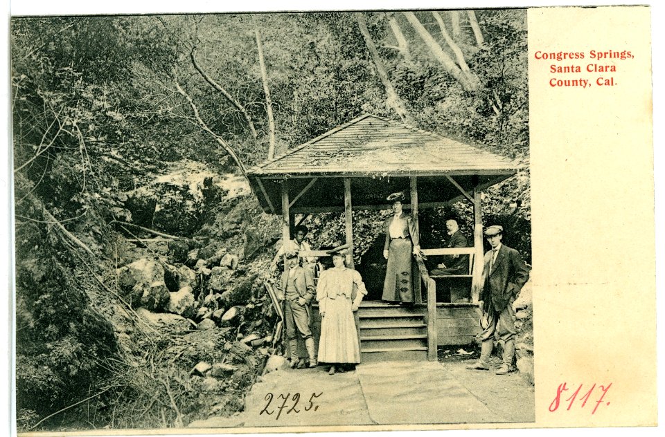 08117-Santa Clara county-1906-Congress Springs-Brück & Sohn Kunstverlag