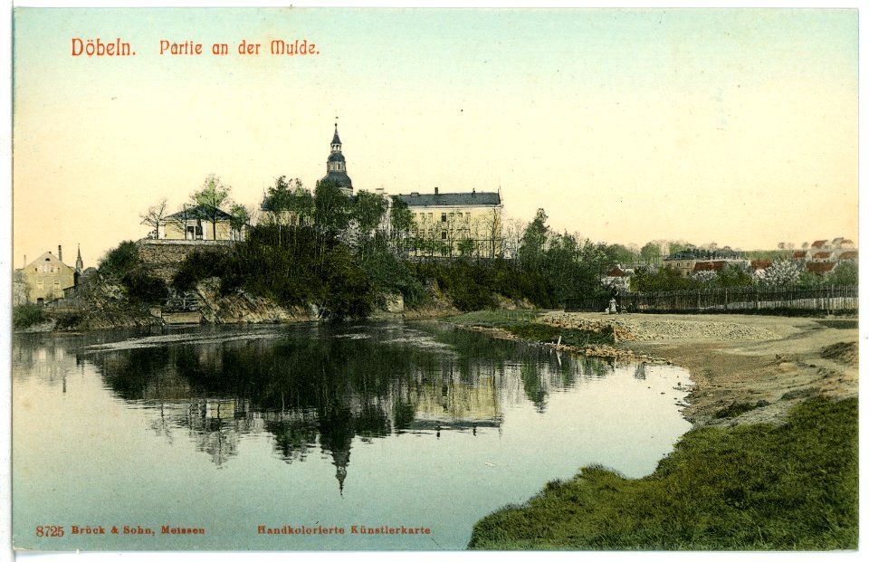 08725-Döbeln-1907-An der Mulde-Brück & Sohn Kunstverlag