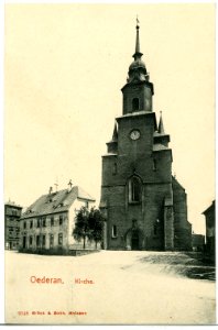 09348-Oederan-1907-Kirche-Brück & Sohn Kunstverlag