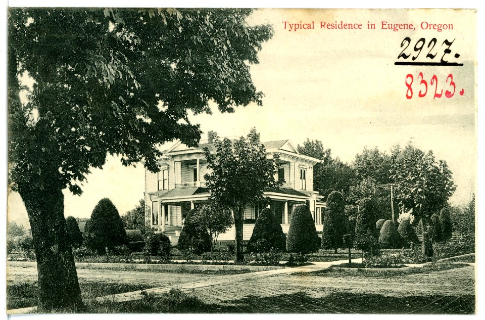 08323-Eugene, Ore.-1906-Typical Residence-Brück & Sohn Kunstverlag
