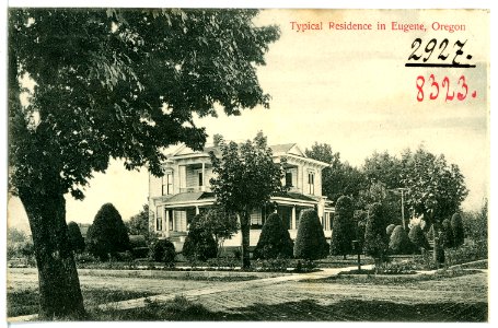 08323-Eugene, Ore.-1906-Typical Residence-Brück & Sohn Kunstverlag