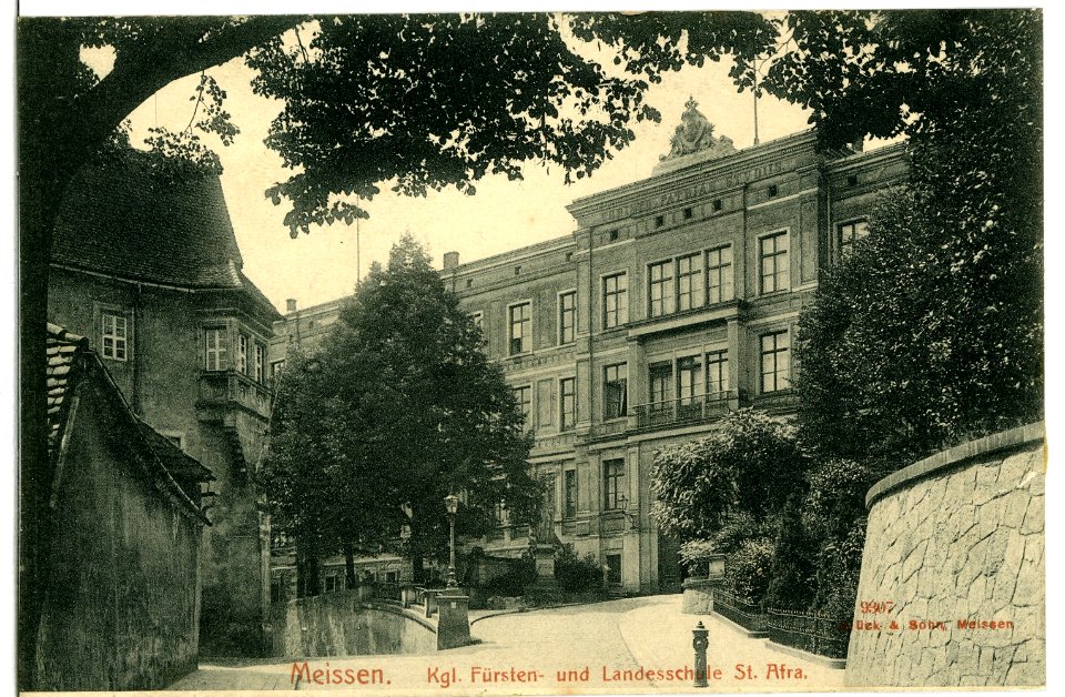 09307-Meißen-1907-Königliche Fürsten- und Landesschule St. Afra-Brück & Sohn Kunstverlag