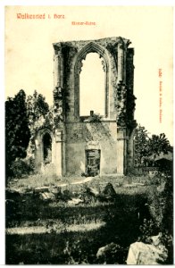 09250-Walkenried-1907-Klosterruine-Brück & Sohn Kunstverlag